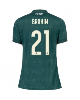 Billige Fotballdrakt Real Madrid Brahim Diaz #21 Replika Bortedrakt Dame 2026-27 Kortermet Billige Fotballdrakt Real Madrid Brahim Diaz #21 Replika Bortedrakt Dame 2026-27 Kortermet